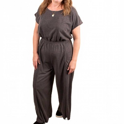 Women's Wo's Mattie Stretch Jumpsuit - JADE BY JANE