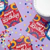 Creative Converting Birthday Swirls Plates and Napkins Set 8ct - 3 of 4