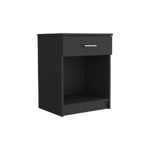 NicBex 18.6 inch Wide Nightstand with 1 Drawer,Modern Side Table with Metal Handle and Open Shelf,Bedside Table for Bedroom,Living Room - 1 of 4