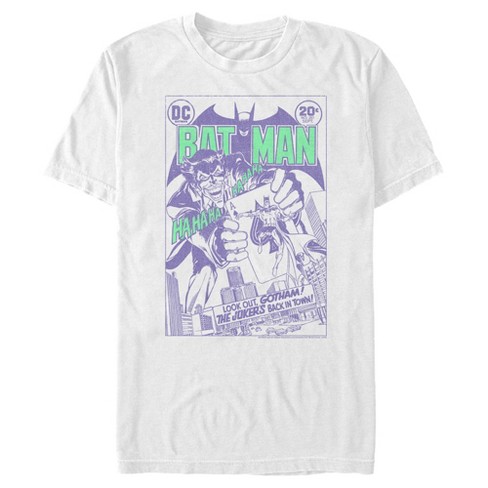 Men's Batman Joker Back In Town T-shirt : Target