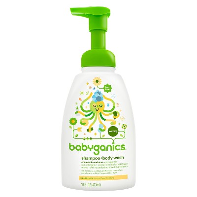 babyganics body wash