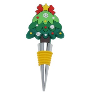Unique Bargains Ring Christmas Tree Stopper Aluminum Alloy TPE 4.61"x2.01"x0.83" 1 Pc - 1 of 3