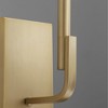 Quorum Lighting Tempo 1 - Light Sconce in  Aged Brass - 2 of 4