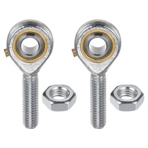 Unique Bargains Self-Lubricating Thread Steel Joint Jam Nut Rod End Bearing - 1 of 4