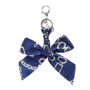 Unique Bargains Bow-knot Scarf Handbag Charm 1Pc - 1 of 4