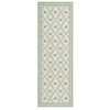 Butterfly Pattern Rugs for Living Room, Modern Floral Area Rug, Washable Border Plaid Non Slip Floor Carpet - 3 of 4