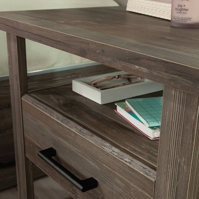 Summit Station Glacier Oak Nightstand with Open Shelves