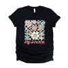S.W.Smiley Hey Sunshine Flowers - Womens Short Sleeve Tee - 2 of 2