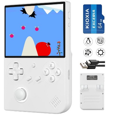 Anbernic RG40XX V Handheld Game Console RG 40XXV 4.0'' IPS Screen with 128G TF Card 5G WiFi 4.2 Bluetooth Online, and HDMI Retro Emulator