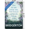 Trends International Netflix Bridgerton - You Don't Know Me Unframed Wall Poster Prints - 3 of 4