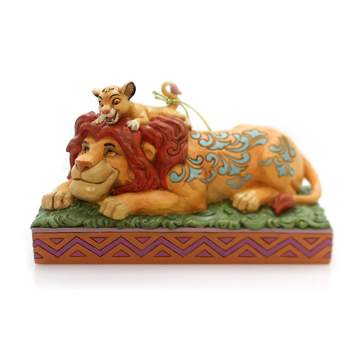 Diorama Le Roi Lion Carved in stone by Jim Shore