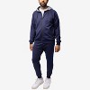 CULTURA Men's Zip Up Hoodie Track Suit - 3 of 4