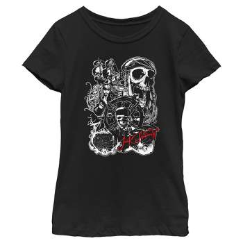 Girl's Pirates of the Caribbean: Curse of the Black Pearl Jack Sparrow Icons T-Shirt