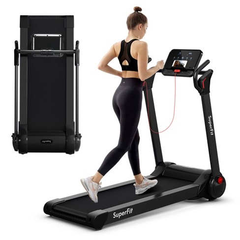 Super thin online treadmill