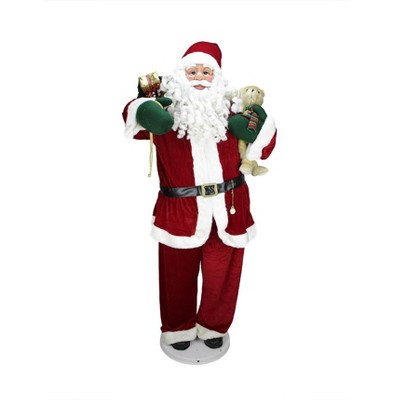 Northlight 58" Deluxe Life-Size Animated and Musical Decorative Dancing Santa Claus Christmas Figure