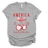 Simply Sage Market Land Of The Free Cherries Short Sleeve Tee - 2 of 4