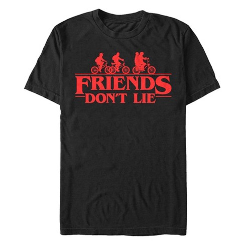 Men's Stranger Things Friends Don't Lie Logo T-Shirt - image 1 of 4