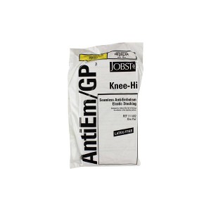 Jobst AntiEm/GP Knee High Stockings Medium Regular White - 1 of 3