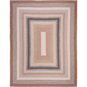 Braided BRD313 Machine Washable UV & Stain Resistant Non-Shedding Hand Woven Indoor Rugs - Safavieh - 1 of 4