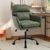 Dexmalle Ergonomic PU Leather Office Chair with Comfy Cushion - 4 of 4