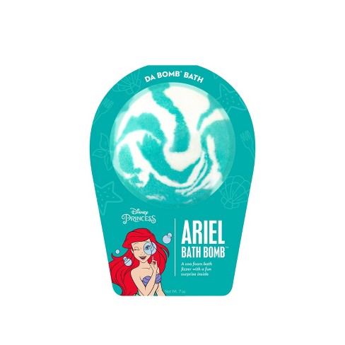 Da Bomb Bath Fizzers Princess Ariel Bath Bomb 7oz Target