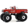 1990 Ford F-350 Monster Truck Red "First Blood" "Kings of Crunch" Series 14 1/64 Diecast Model Car by Greenlight - 2 of 3