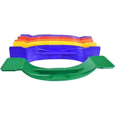 Sportime Duck Walker Balance Boards, Assorted Colors, Set of 6