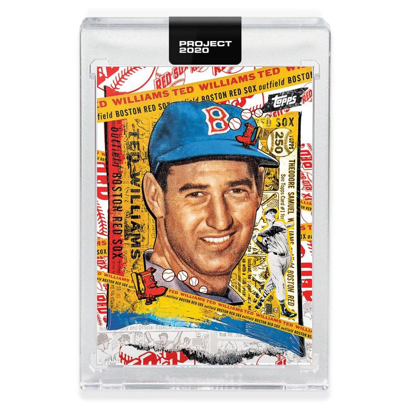Topps Topps PROJECT 2020 Card 122 - 1954 Ted Williams by Tyson Beck, 1 of 6