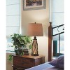 Cal Lighting 150W 3 Way Taylor Tb Lp W/1W Led - Light Brown - 2 of 2