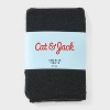 Toddler Girls' Christmas Lurex Fashion Tights - Cat & Jack™ Black - 2 of 3