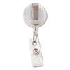 Advantus Translucent Retractable ID Card Reel, 30" Extension, Clear, 12/Pack - 2 of 4