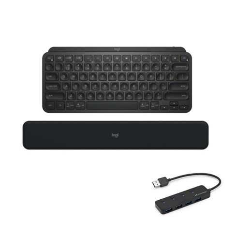 Logitech MX Keys Mini Wireless Illuminated Keyboard Bundle with Accessories