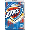 Trends International NBA Oklahoma City Thunder - Maximalist Logo 23 Unframed Wall Poster Prints - image 3 of 4