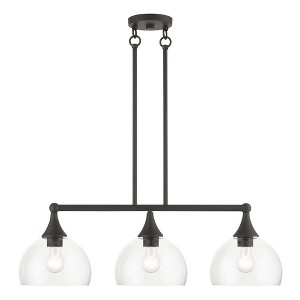 Livex Lighting Glendon 3 - Light Chandelier in  Bronze - 1 of 4