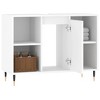 CLIHOME 31.5x13.0x23.6 in. Bathroom Sink Cabinet, Engineered Wood Storage Cabinet With Metal Legs - 3 of 4