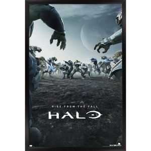Trends International Halo: Season 2 - Surrounded One Sheet Framed Wall Poster Prints - 1 of 4