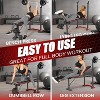 KRISRATE 660lbs Adjustable Weight Bench Set with Leg Developer, Full Body Workout Bench Press Set with Squat Rack, Standard Strength Training Bench - 4 of 4