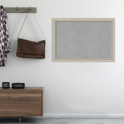 Romano Silver Framed Magnetic Board with Steel Surface