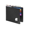SaharaCase Genuine Leather Wallet Case for Apple AirTag Black (AT00037) - 2 of 4