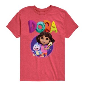 Boys' - Dora the Explorer - Logo Short Sleeve Graphic T-Shirt - 1 of 4