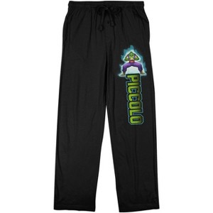 Dragon Ball Super: The Movie—Super Hero Piccolo Blast Men's Black Graphic Sleep Pants - 1 of 2