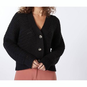 Women's Short ZZ Knit Cardigan - ESQUALO - 1 of 4