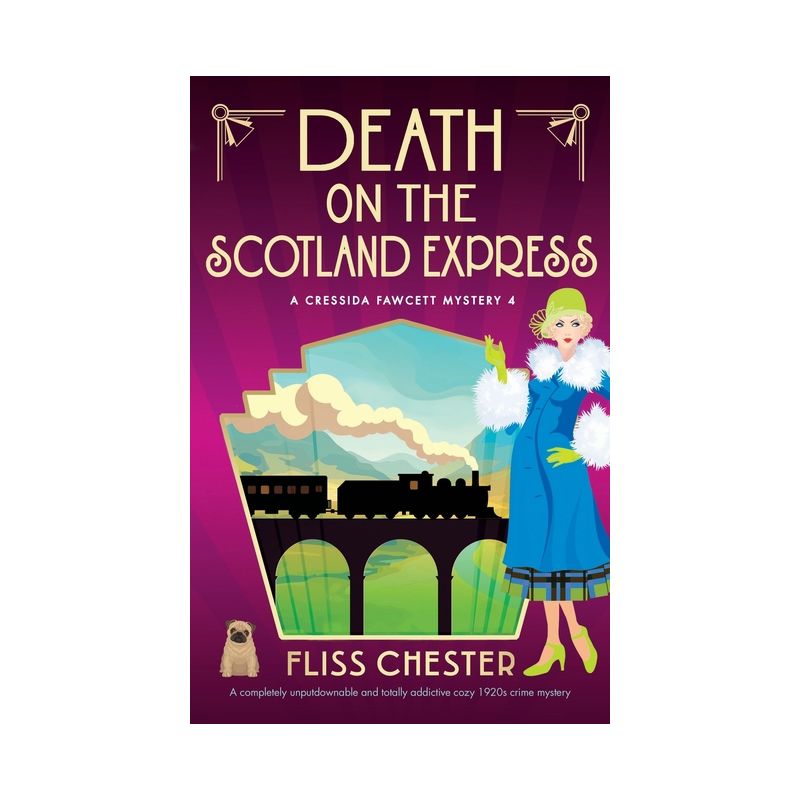 Death on the Scotland Express - (A Cressida Fawcett Mystery) by  Fliss Chester (Paperback), 1 of 2