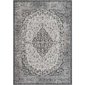 Courtyard CY8720 UV & Stain Resistant Non-Shedding Power Loomed Indoor/Outdoor Rugs - Safavieh - 1 of 4