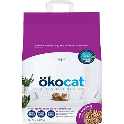 Okocat Low Tracking Mini Pellets Cat Litter - 14 LBS