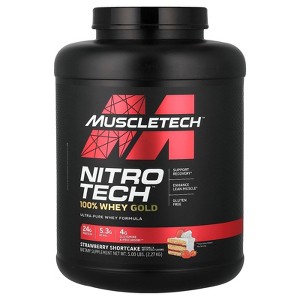 Muscletech Nitro Tech, 100% Whey Gold Protein Powders - 1 of 4