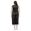 L I V D Women's Topanga Satin Stretch Cowl Dress - 3 of 3