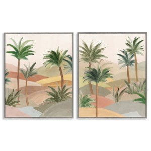 Stupell Industries Exotic Desert Oasis 2pc Framed Giclee Art Set - 1 of 4