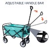 Vynxaria Minimeetall Collapsible Wagon Cart - Heavy-Duty Utility Cart for All Your Adventures - 2 of 4