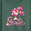 Women's - Barbie - Easter Lightweight French Terry Wide Neck Long Sleeve Shirt - 2 of 4